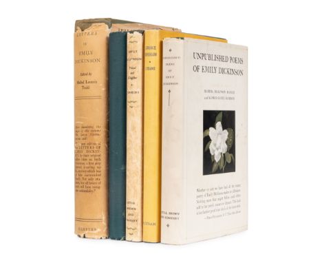 [DICKINSON, Emily (1830-1886)]. A group of 20th-century editions relating to Dickinson and her circle, including: &nbsp;STEAR