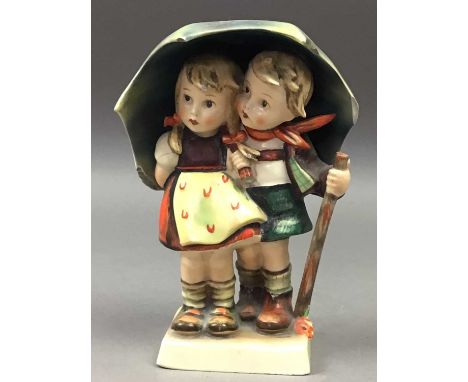 LOT OF HUMMEL AND OTHER CERAMIC FIGURES