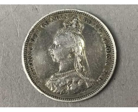 SILVER RUPEE COIN,along with two Victorian and two Edwardian silver coins, two Edwardian pennies and a ring