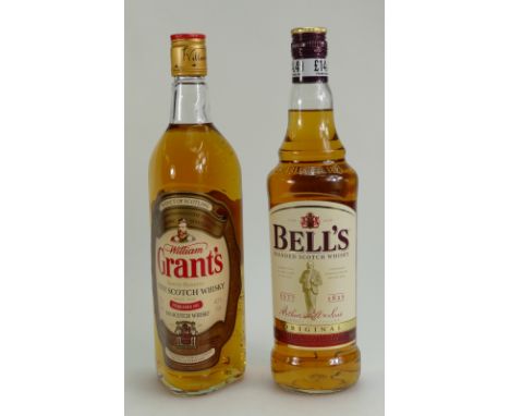 William Grants Family reserve finest scotch whisky and Bells blended scotch whisky (2)