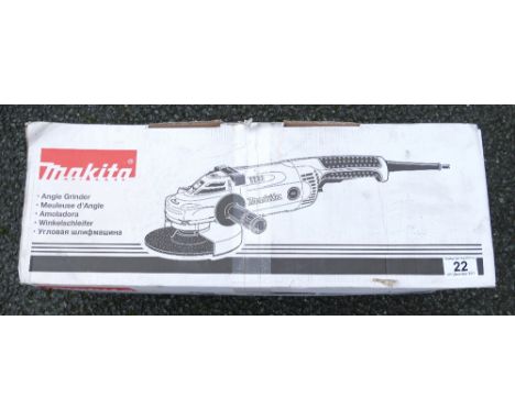 A Makita GA920 230mm angle grinder 

This lot is either a catalogue return, unclaimed good or a despatch return and is sold w
