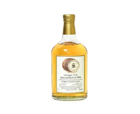 Caol Ila 1976 19 Year Old Single Islay Malt Scotch Whisky, independently bottled by Signatory Vintage Scotch Whisky Co. Ltd.,