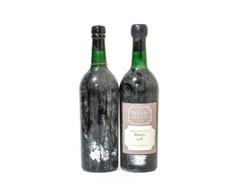 Fonseca 1966 Vintage Port (one bottle), 1966 Vintage Port, bin label states Graham's but without proper label (one bottle) (2