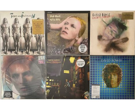 DAVID BOWIE - MODERN PRESSINGS/ REISSUE LPs. A fantastic selection of 17 LPs by David Bowie, all modern pressings/ reissues. 