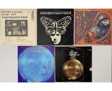 THE WEST COAST POP ART EXPERIMENTAL BAND - LP COLLECTION. Totally killer selection of 5 x LPs from the magical West Coast Pop