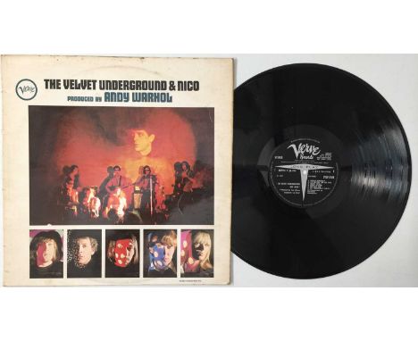 THE VELVET UNDERGROUND &amp; NICO S/T LP (UK STEREO ORIGINAL - SVLP.9184 - RARE LABEL MISPRINT). An original stereo UK pressi