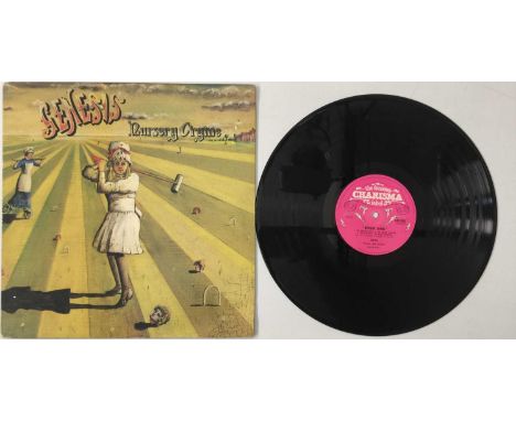 GENESIS - NURSERY CRYME LP (ORIGINAL UK PRESSING - CHARISMA PINK SCROLL CAS 1052). Fantastic original UK copy of the famed No