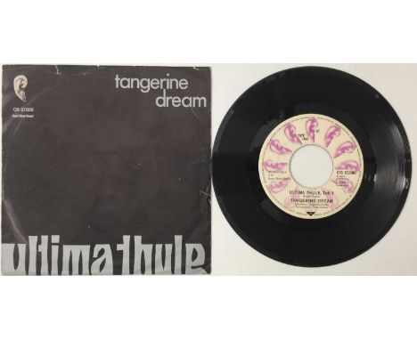 TANGERINE DREAM - ULTIMA THULE 7" (ORIGINAL GERMAN PRESSING - OHR OS 57.006). Hard to find original 1971 German copy of the d