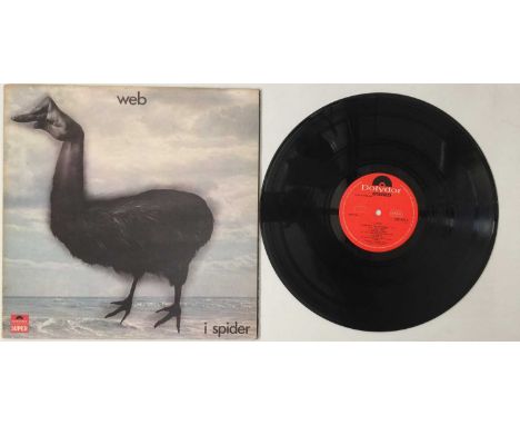 WEB - I SPIDER LP (UK STEREO ORIGINAL - POLYDOR - 2383 024). A scarce original UK stereo LP pressing of I Spider by British g