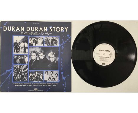 DURAN DURAN - DURAN DURAN STORY LP (PRP-8291, JAPANESE PROMO). A rare compilation album by Duran Duran - Duran Duran Story (E