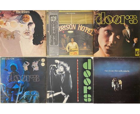 THE DOORS - LP PACK. A pack of 11 x LPs. Titles are The Doors - The Doors (EKS74024, UK press, VG+/VG), Strange Days (EKS 740