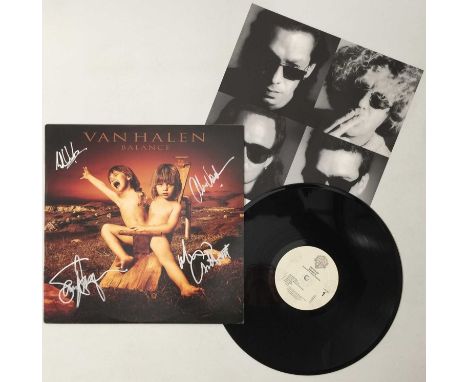 VAN HALEN - BALANCE LP (1-45760 - WARNER BROS. RECORDS). A copy of Van Halen - Balance (Warner Bros. Records 1-45760). The re