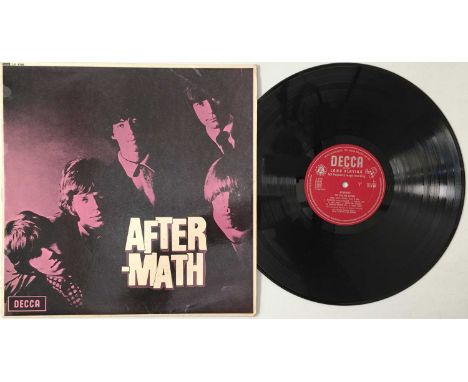 THE ROLLING STONES - AFTERMATH LP (ORIGINAL UK 'SHADOW' COVER COPY - LK 4786). A neat example of the always hard-to-find orig