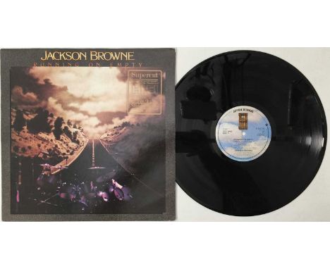 JACKSON BROWNE - RUNNING ON EMPTY LP (SUPERCUT AUDIOPHILE - NIMBUS - K53070). A gorgeous 1985 supercut audiophile reissue pre