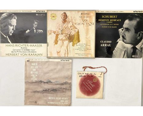 UK STEREO - CLASSICAL LP PACK (INC BOX SET). A wonderful selection of 4 classical LPs, including an LP box set. Lot also incl