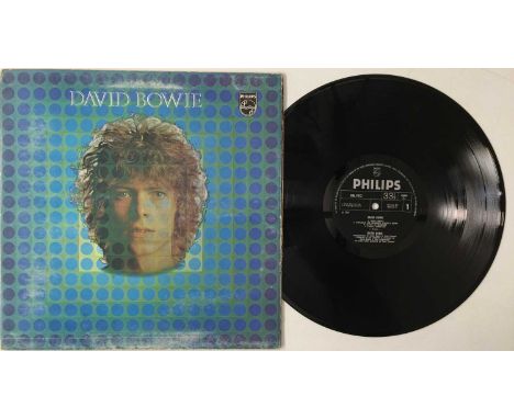 DAVID BOWIE - S/T LP (UK ORIGINAL - UNASSIGNED CREDITS - MERCURY SBL.7912). An original UK LP by the legend David Bowie. This