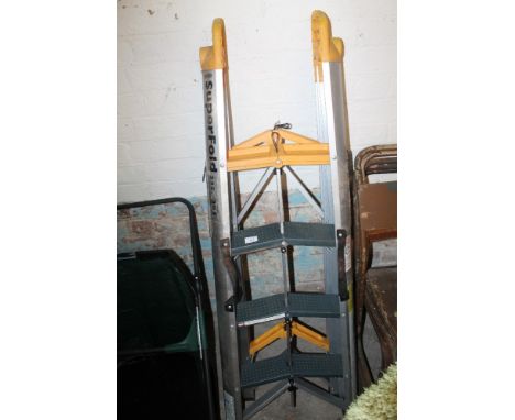 A COSCO FOLDING LADDER