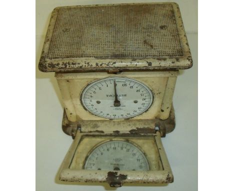 Set of Belmont cast iron scales