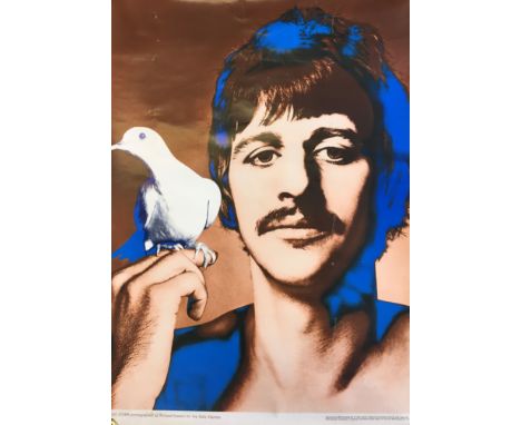 Five posters photographed by Richard Avedon, limited first edition, depicting the Beatles.