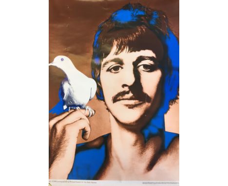 Five posters photographed by Richard Avedon, limited first edition, depicting the Beatles.