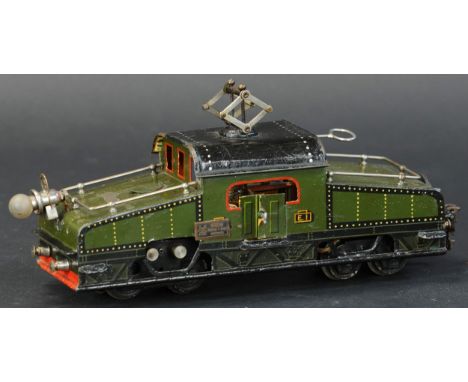 779. MARKLIN CL3020 HIGH VOLTAGE TUNNEL LOCOMOTIVE | O gauge, high voltage electric, hand painted, catalog no.CL3020, circa 1