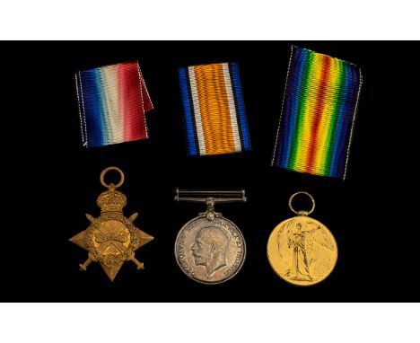 Three WWI Medals awarded to 1745 GNR W ASTBURY RA