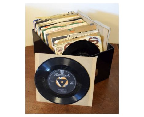Records - Selection of singles to include; The Shadows, Bob Marley and The Wailers, The Rolling Stones, John Lee Hooker, Elvi