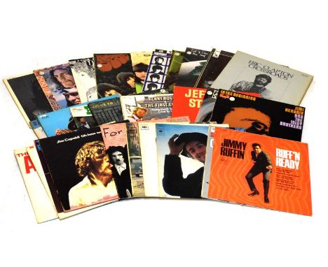 Records - Selection of mainly 1960's/70's including; Eric Clapton 'Crossroads' boxed set of six, the Beatles 'Hard Days Night