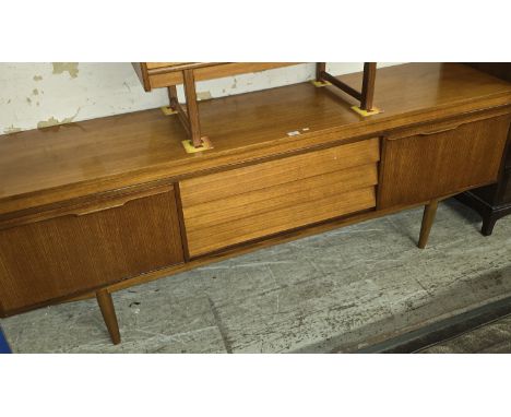 MID CENTURY 78" TEAK SIDEBOARD