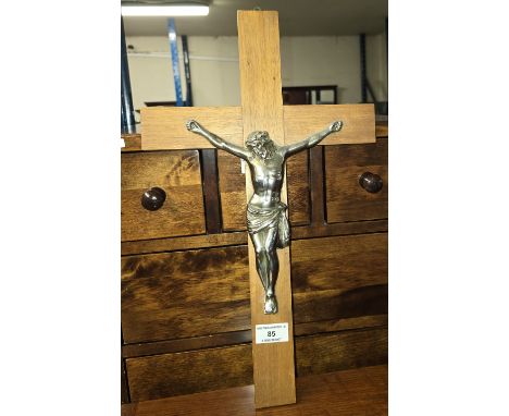 LARGE WALL MOUNTED CRUCIFIX     