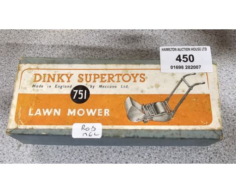 DINKY SUPER TOYS LAWNMOWER IN BOX     