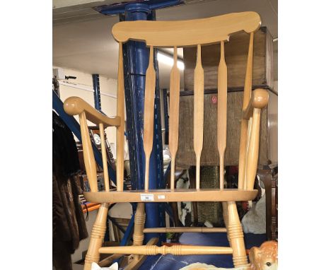 LIGHTWOOD ROCKING CHAIR     