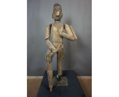 Africa, Tribal Art puppet in wood H132