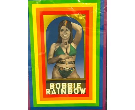 After Peter Blake, 'Bobby Rainbow', Litho Print on tin, produced in aid of Pallent House Gallery Appeal, a limited edition of