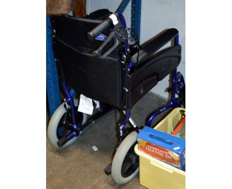 WALKING STICK & FOLDING WHEELCHAIR     