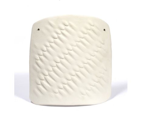 Studio Pottery Ceramic light fitting textured finish with metal fitting 36cm across