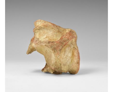 Devensian period, 110,000-12,000 years BP. A woolly rhinoceros Coelodonta antiquitatis vertebra from Brown Bank, Lowestoft, U