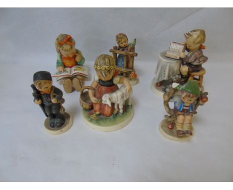 6 Goebel hummel figures