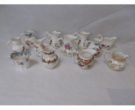 12 Royal Worcester milk jugs