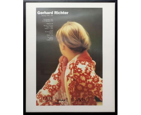 Richter, Gerhard (geb.1932 Dresden), nach Ausstellungsplakat "Betty". Anlässlich der Ausstellung vom 30. Oktober 1991 bis 12.