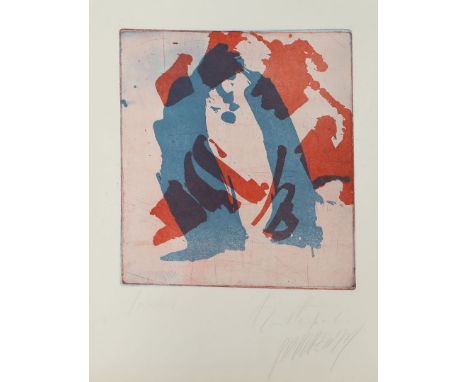 11 moderne Künstlergraphiken (20. Jh.) Dabei 1x Markus Prachensky (1932 Innsbruck – Wien 2011), handsign. Farbradierung (min.