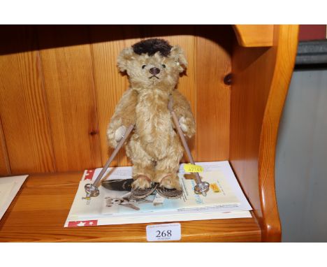 A Steiff teddy bear