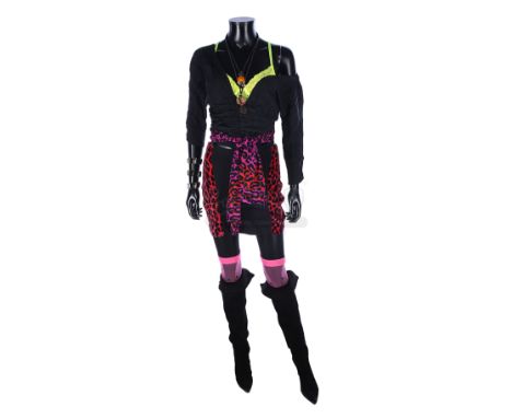 Melina's (Rachel Ticotin) complete costume from Paul Verhoeven's sci-fi action film Total Recall. Melina wore her costume at 