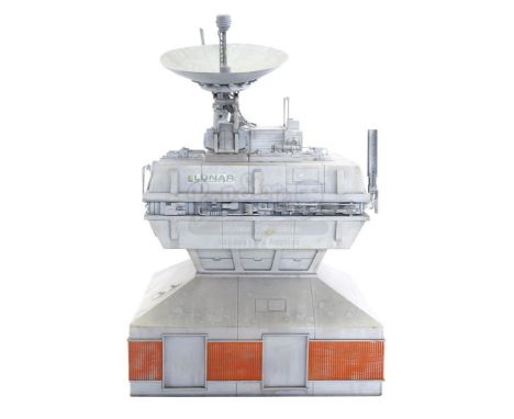 A Sarang Station command centre model miniature from Duncan Jones' science-fiction film Moon. Sam Bell (Sam Rockwell) solely 