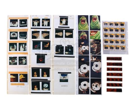 A collection of photographic slides, Polaroids, negatives and production photographs from Ivan Reitman's supernatural comedy 