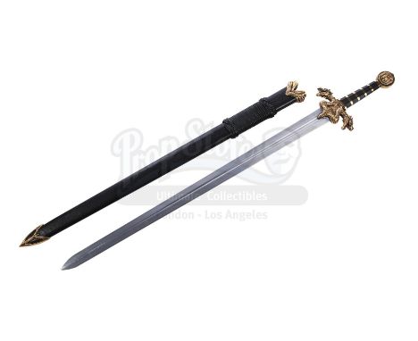 Galbatorix's (John Malkovich) hero sword from Stefen Fangmeier's fantasy film Eragon. King Galbatorix used his sword to slash