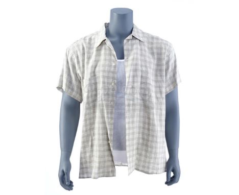 John McClane's (Bruce Willis) shirt and vest from John McTiernan's action sequel Die Hard with a Vengeance. In his button-up 