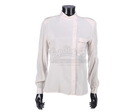 Rublevich's (Eva Reuber-Staier) blouse from John Glen's Bond movie For Your Eyes Only. Rublevich wore her blouse in General G