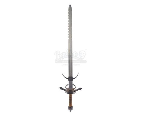 General Kael's (Pat Roach) sword from Ron Howard's fantasy adventure Willow. Kael wielded his signature sword as a commander 