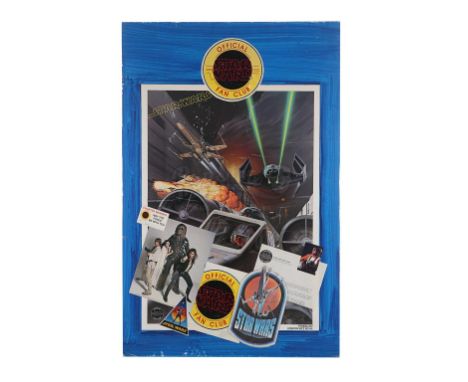 A fan club poster collage from the production of Irvin Kershner's Star Wars: The Empire Strikes Back. This poster was purport